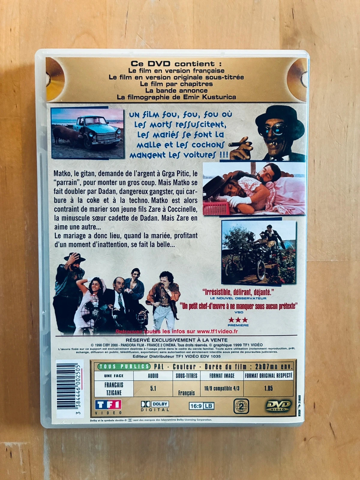 Black Cat White Cat DVD by Emir Kusturica. – photo 3
